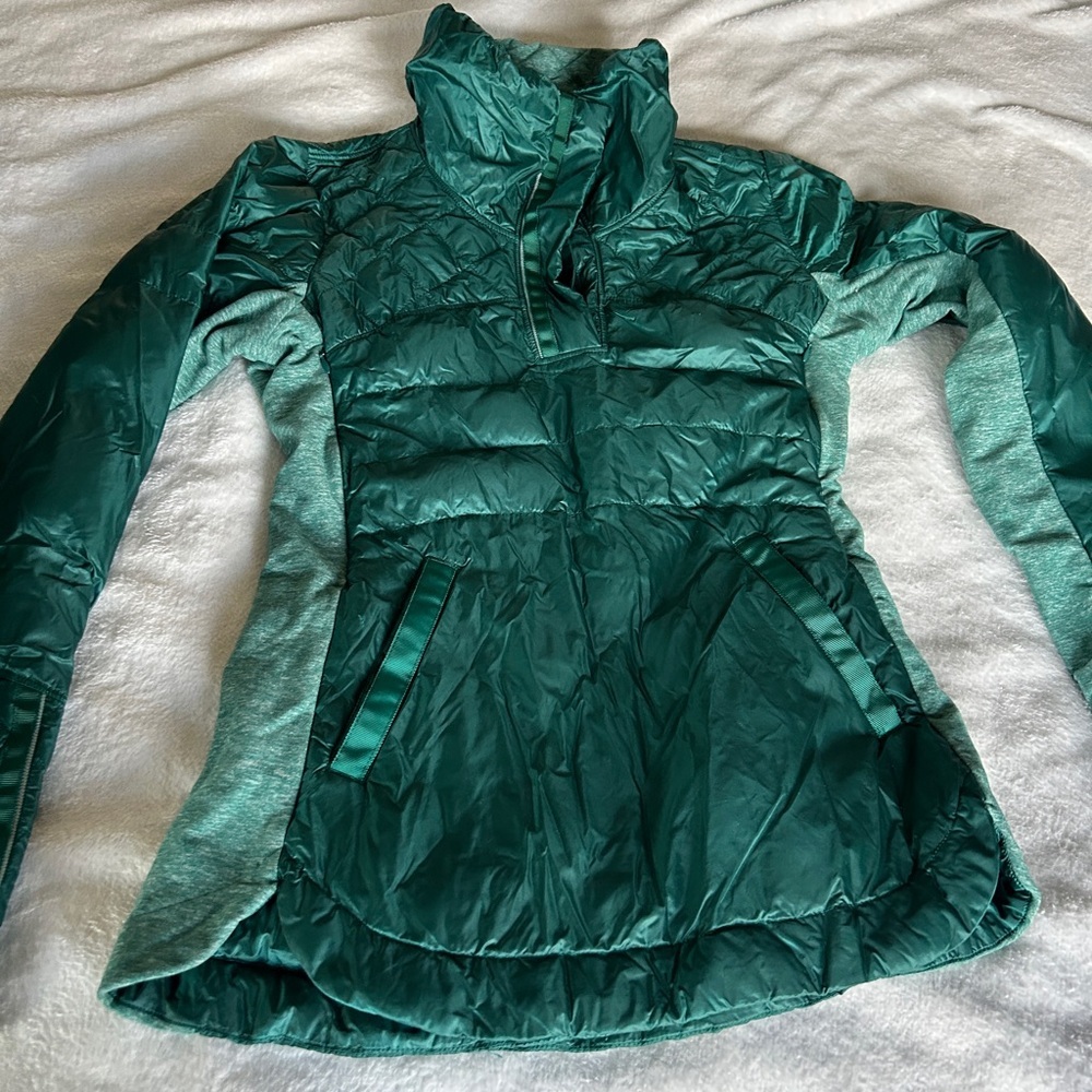 lululemon athletica Green Puffer Jacket​
